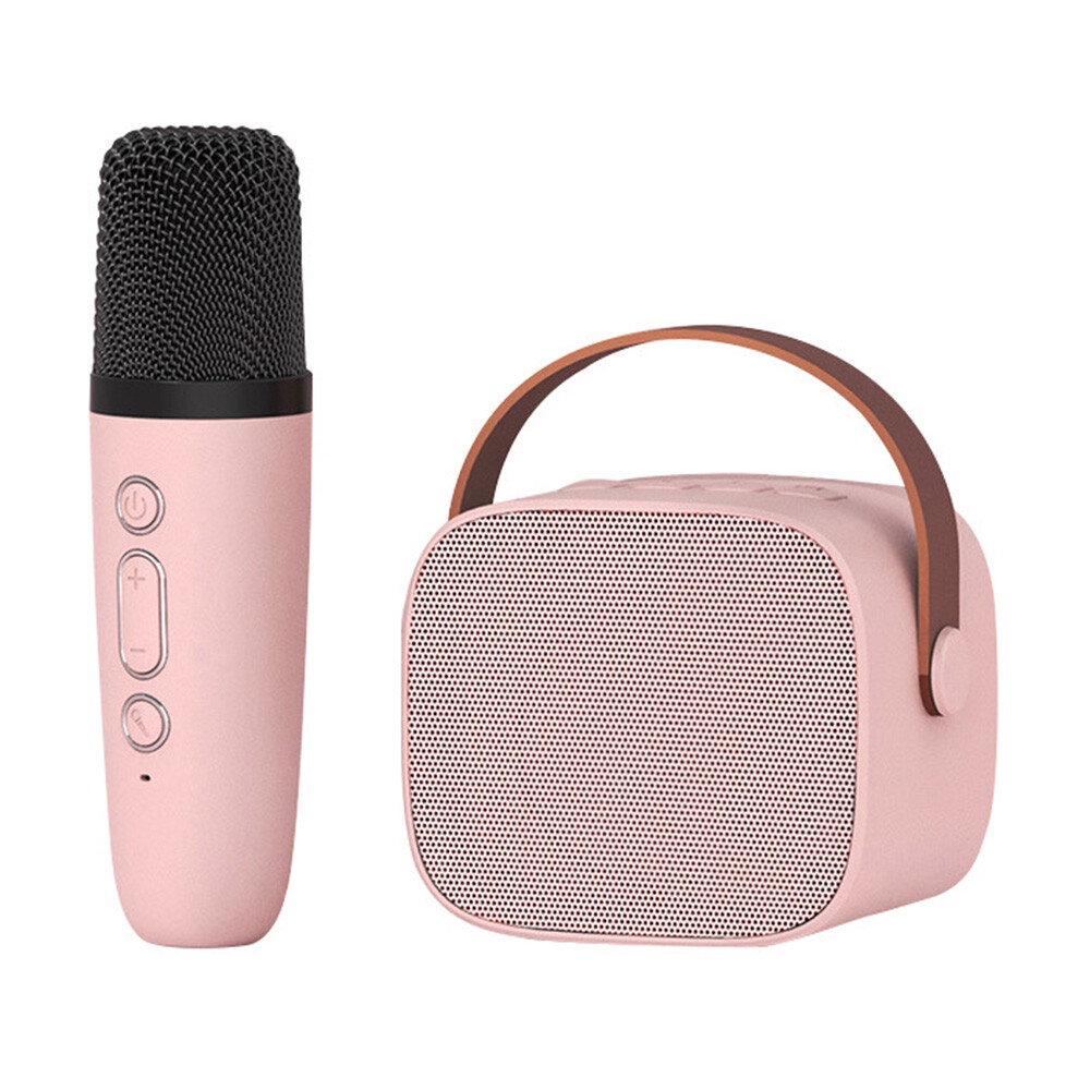 Mini Karaoke Speaker Portable Bluetooth Machine Wireless Microphone Kids - 14