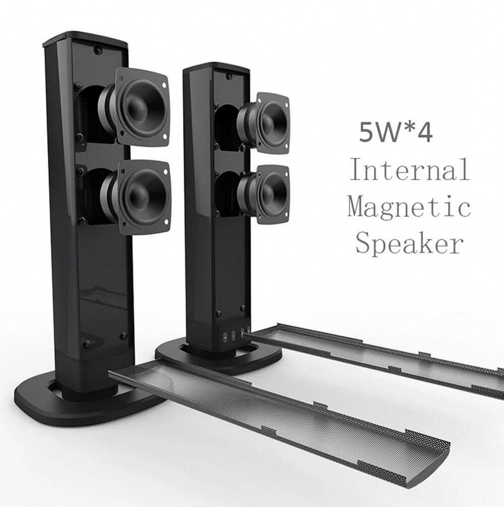 Bluetooth 5.0 Home TV Sound Bar Speaker System Wireless Subwoofer 3D Surround - 5