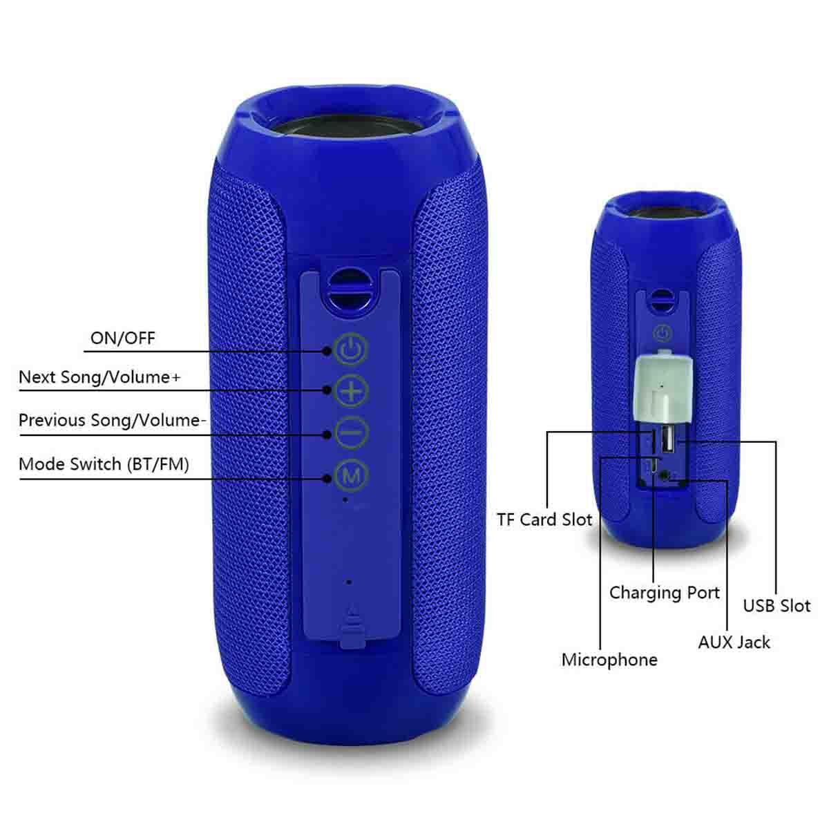 Wireless Bluetooth Speaker For TV Computer Tablets PC Desktop Stereo Speakers - 4