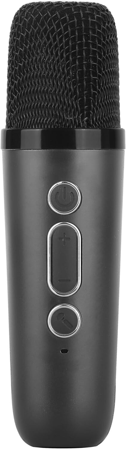 IQ Sound Mini Karaoke Bluetooth Speaker Wireless Microphone, RGB Lights NEW SEAL - 6