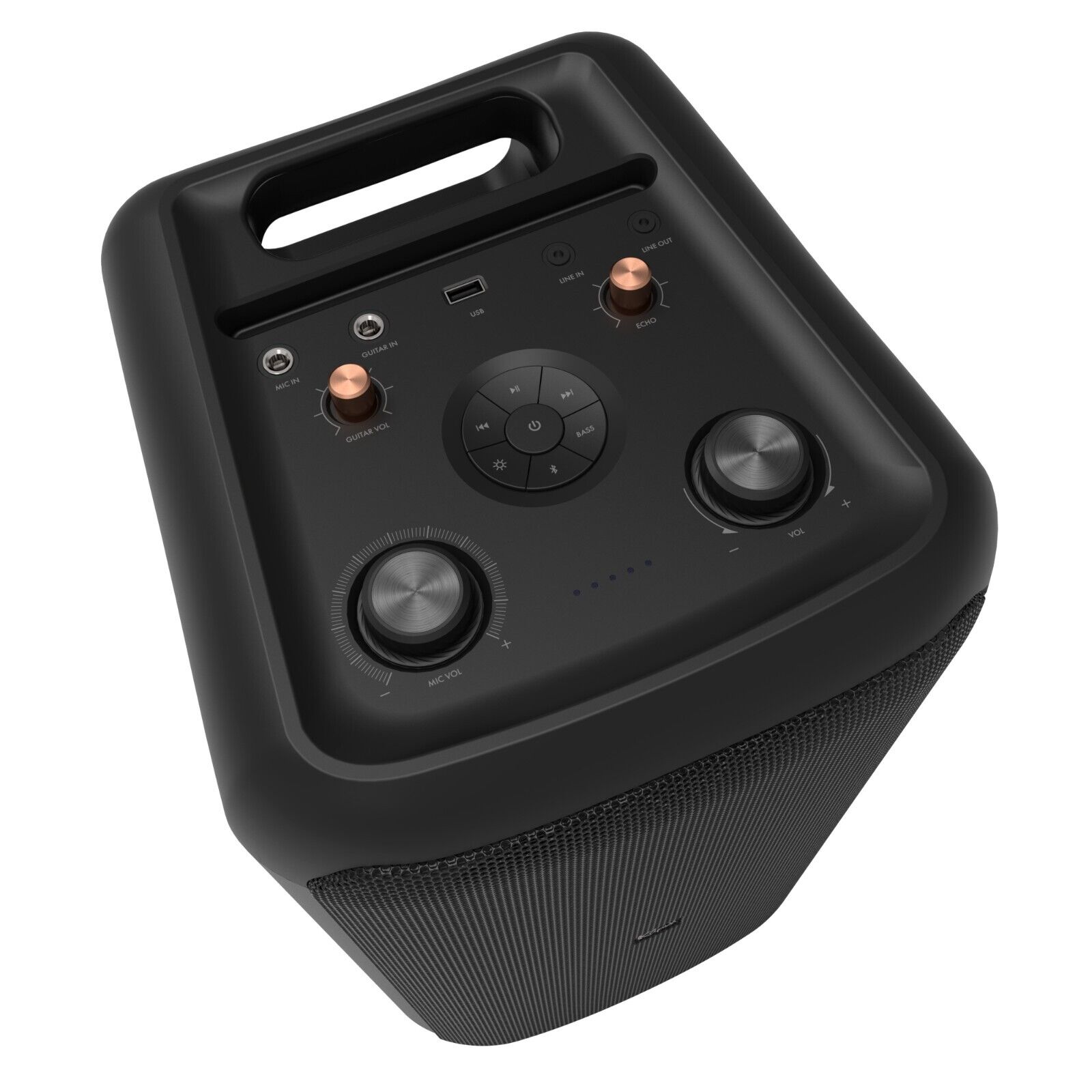Klipsch GIG XXL Portable Rechargeable Bluetooth LED Party Speaker w/ Microphone - 4