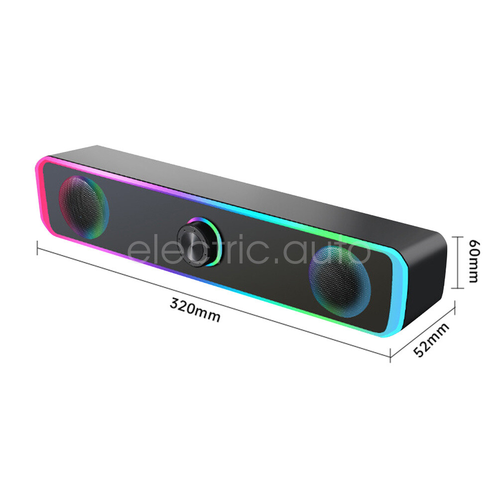 US Bluetooth 5.0 Home TV Sound Bar Speaker System Wireless Subwoofer 3D Surround - 15