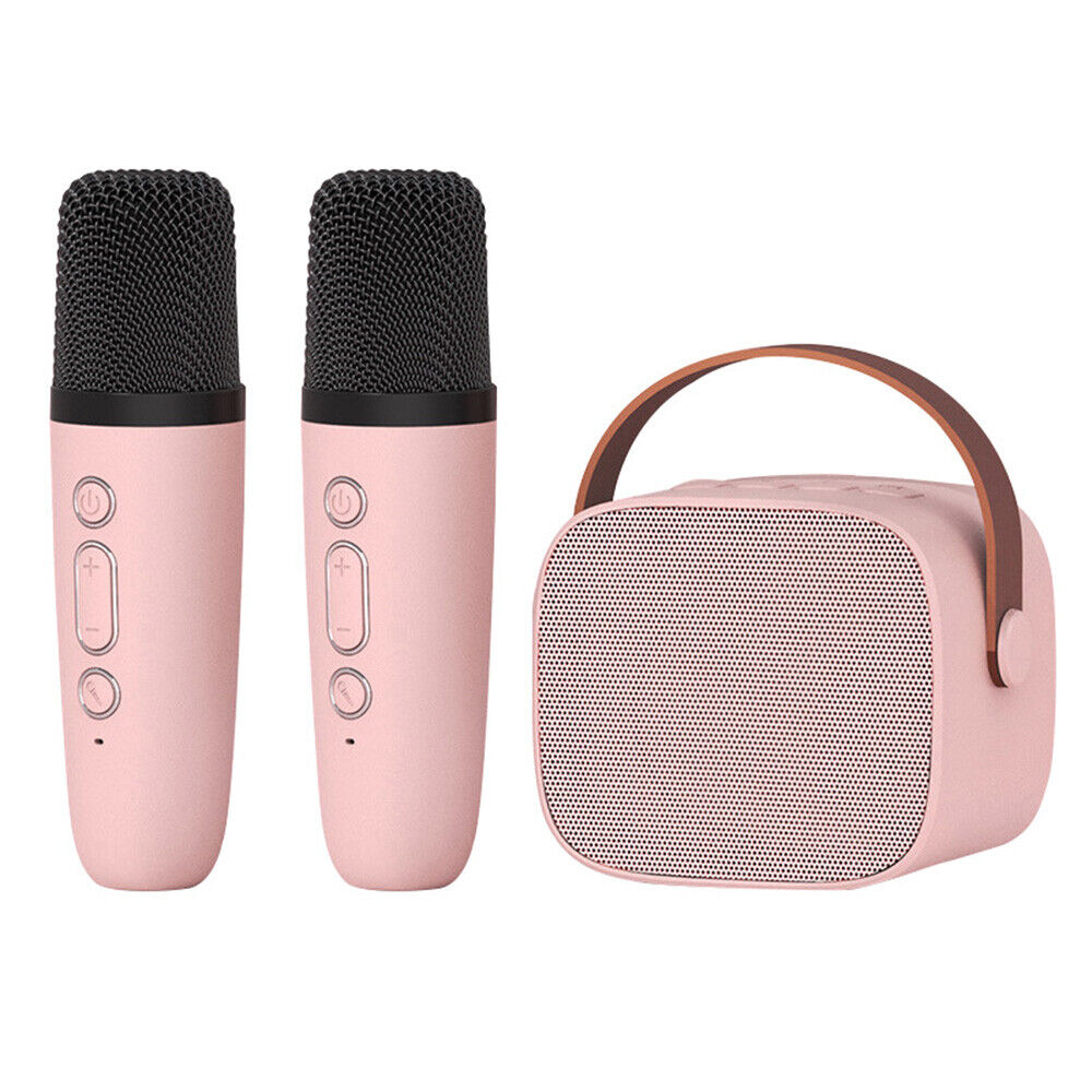 Mini Karaoke Speaker Portable Bluetooth Machine Wireless Microphone Kids - 17