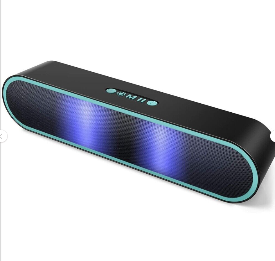 Stereo Bluetooth Speaker | Portable Rechargeable Wireless with Subwoofer Outdoor - 3