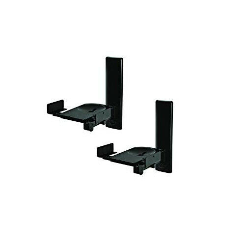 Universal UltraGrip Speaker PAIR Wall Mount Tilt Swivel Bracket - for Wharfedale - 7