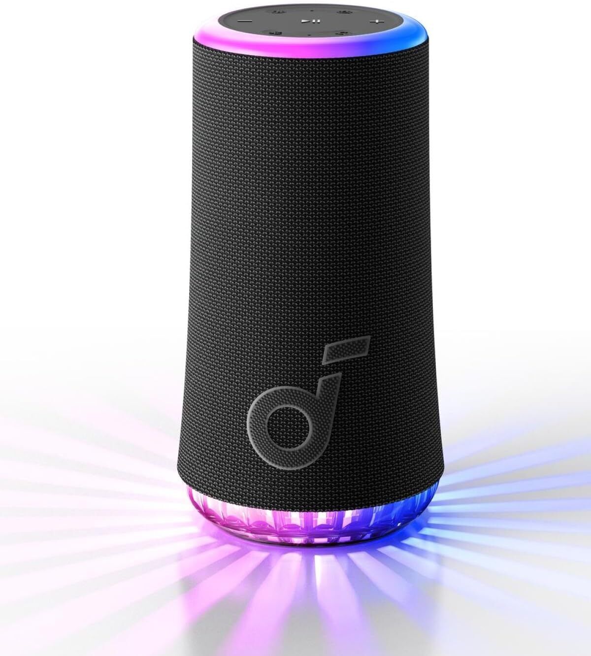 Soundcore Glow Portable Bluetooth Speaker Synchronized Radiant Light IPX7|Refurb - 7