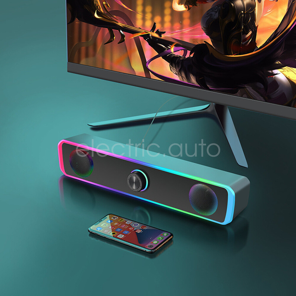US Bluetooth 5.0 Home TV Sound Bar Speaker System Wireless Subwoofer 3D Surround - 11
