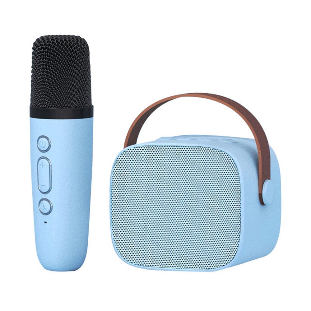 Mini Karaoke Speaker Portable Bluetooth Machine Wireless Microphone Kids - 13