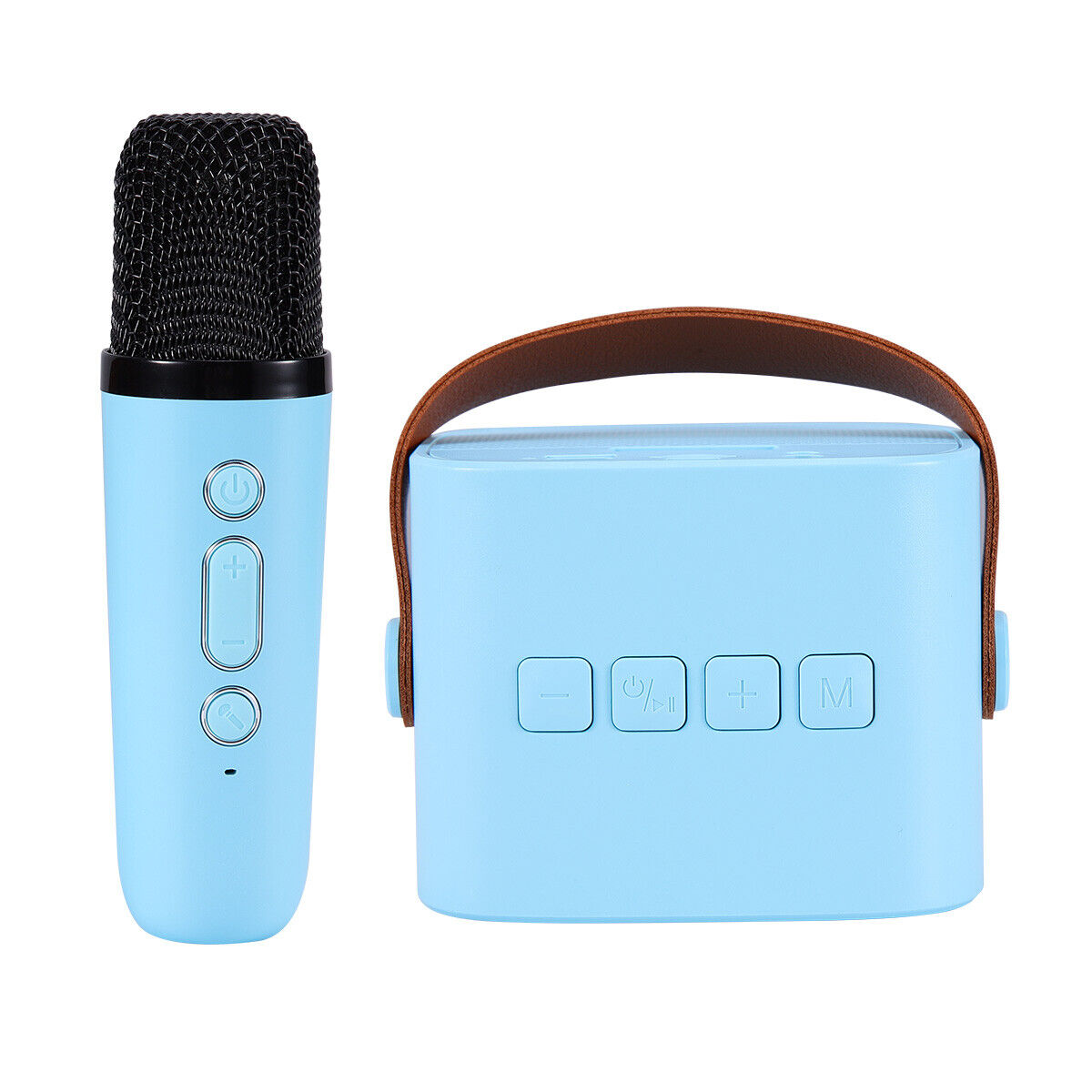Mini BT Karaoke Machine With Wireless Microphone Portable Loud Speaker for Kids - 13