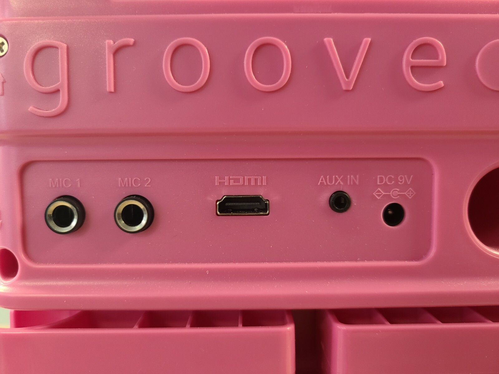 Singing Machine Pink Groove Mini Karaoke Disco Light Show Bluetooth Speaker - 5