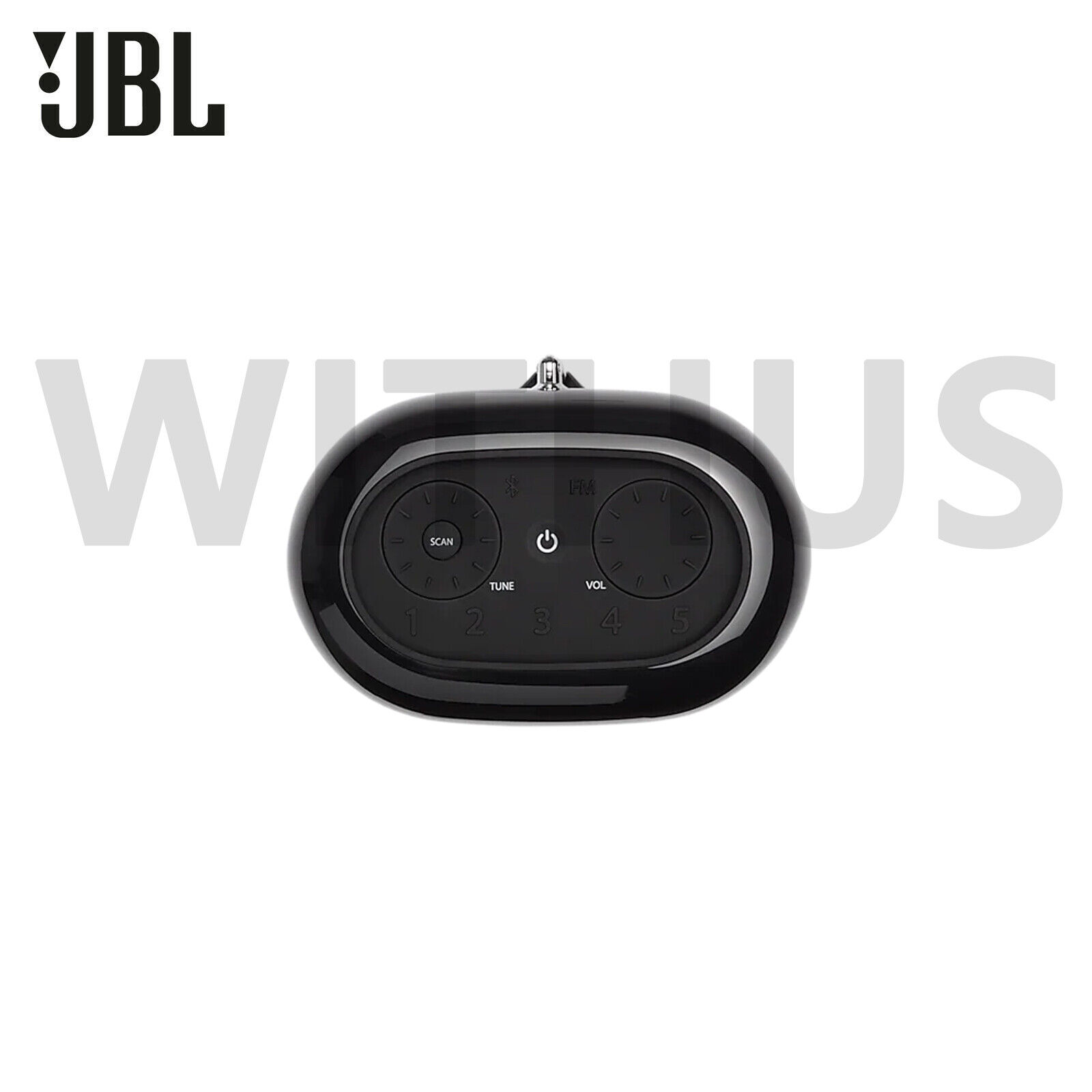 JBL Tuner XL Portable Waterproof FM Radio Bluetooth Speaker JBLTUNERXLBL - 6