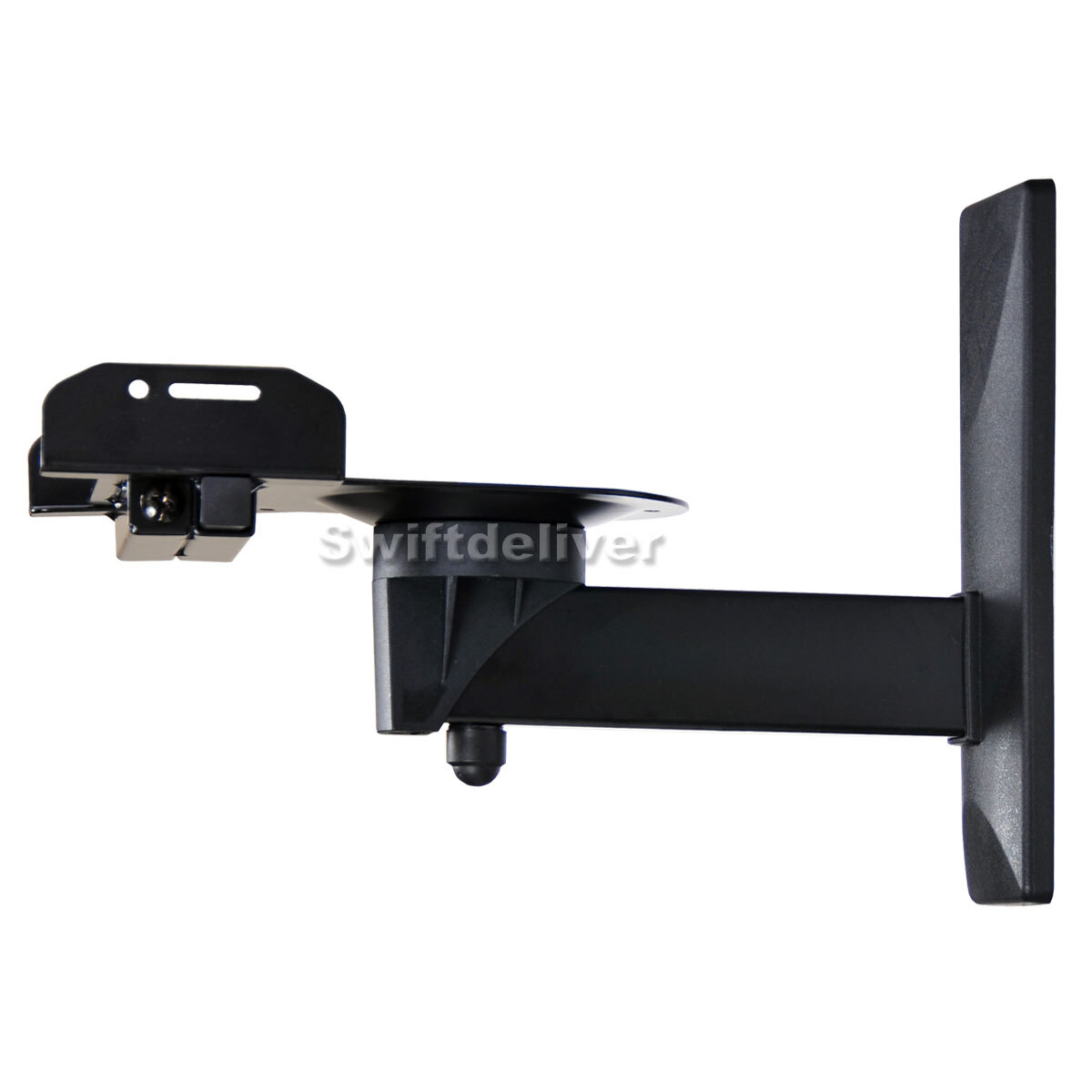 2 x Large Speaker Wall Mount Brackets Side Clamping Bookshelf Surround Sound m2c - 6