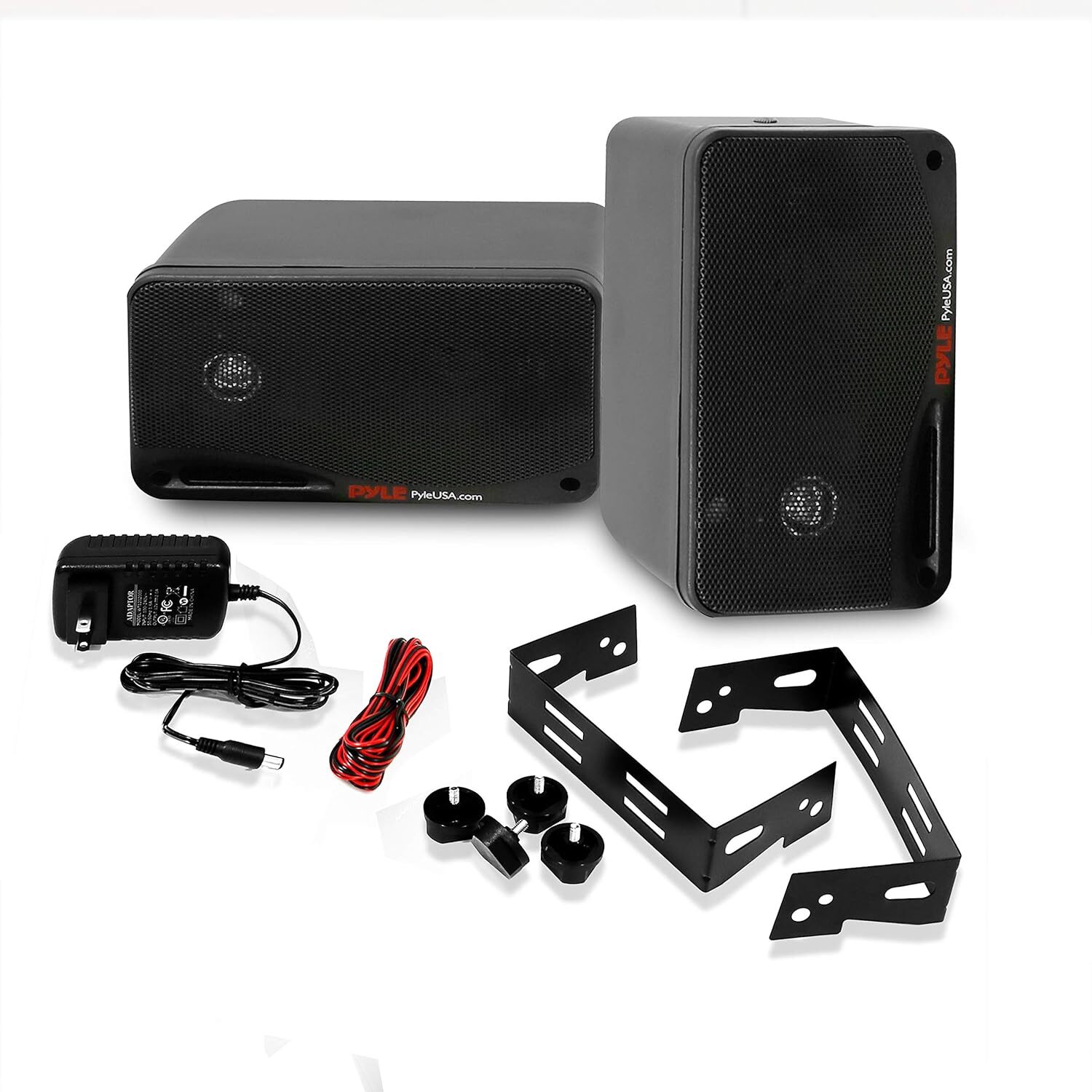 Pyle Wireless Bluetooth Outdoor Patio Speakers System Indoor Wall Ceiling Mount - 2