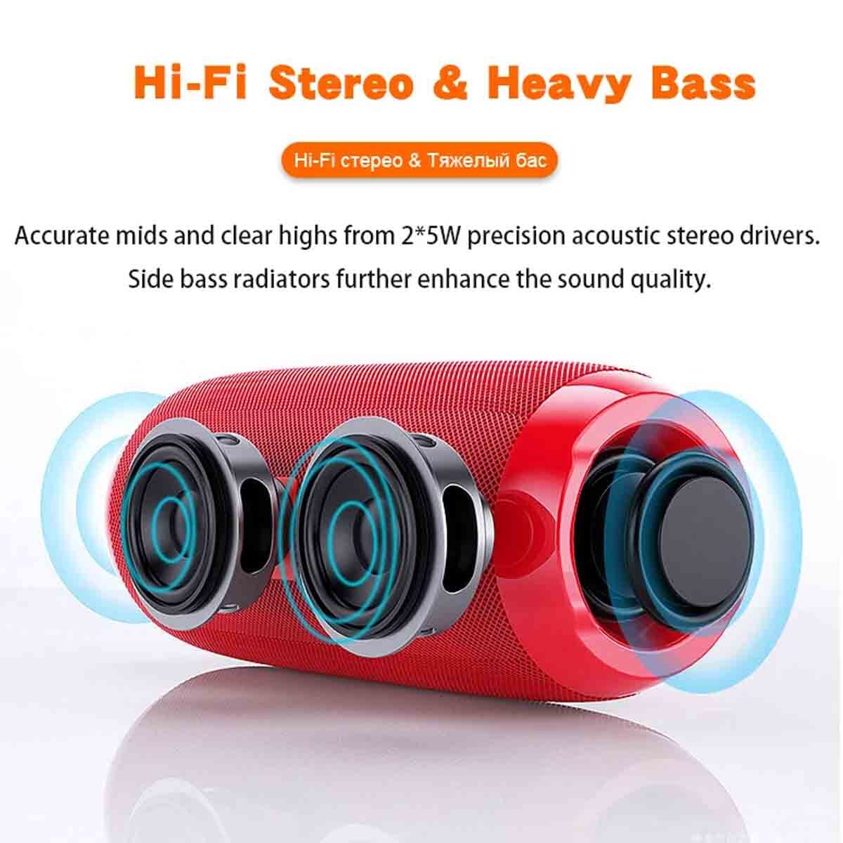 Wireless Bluetooth Speaker For TV Computer Tablets PC Desktop Stereo Speakers - 2