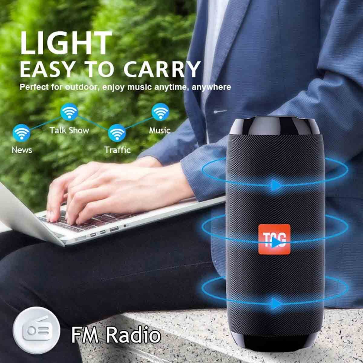 Wireless Bluetooth Speaker For TV Computer Tablets PC Desktop Stereo Speakers - 3