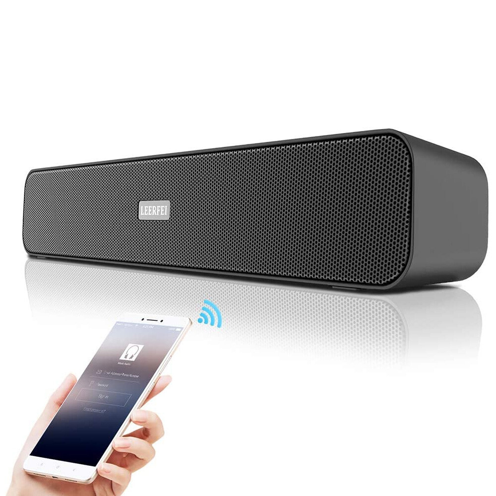 Bluetooth 5.0 Wireless TV Soundbar Speaker 3D Sound Bar Home Theater Subwoofer - 2