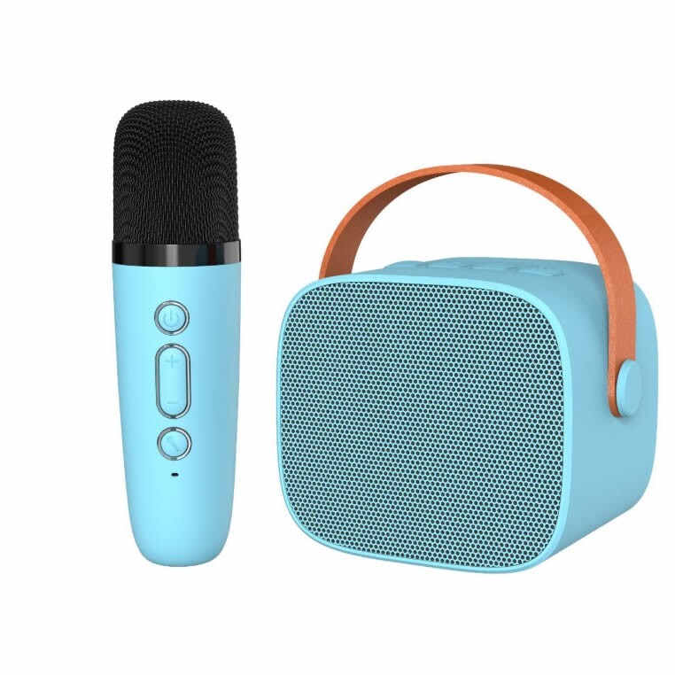 P2 Portable Bluetooth Speaker Integrated microphone split sound family KTV MIC