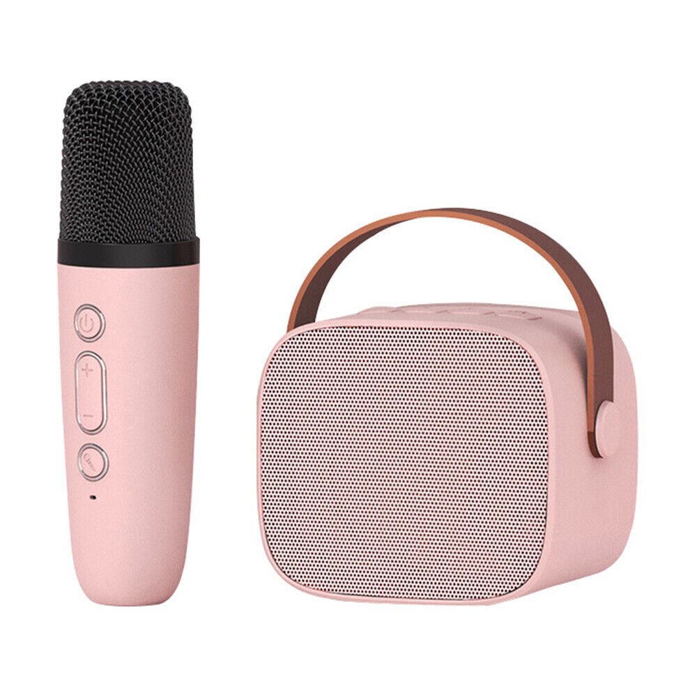 Mini Karaoke Speaker Portable Bluetooth Machine Wireless Microphone Kids - 20