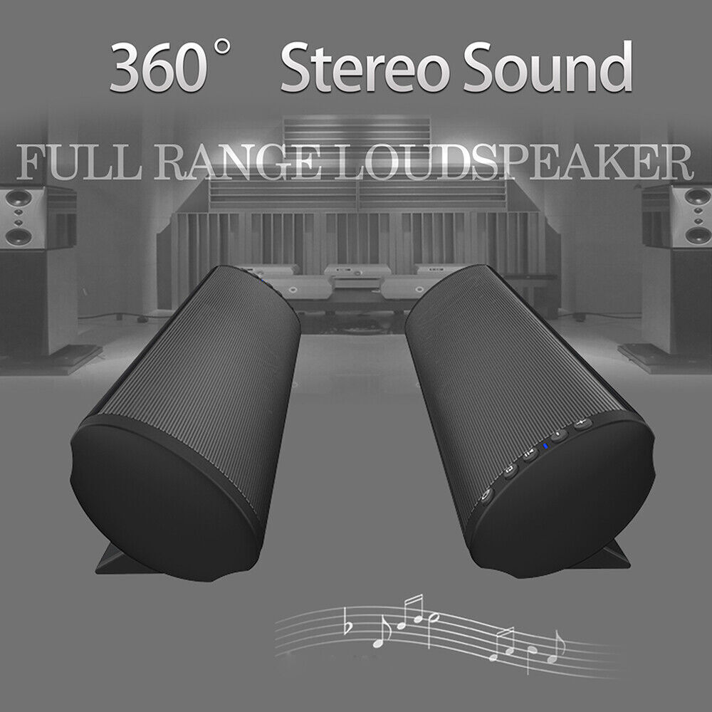 Surround Sound Bar Bluetooth Speaker System Wireless Subwoofer TV Home Theater - 10
