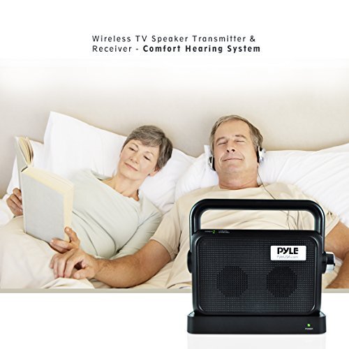 Pyle Wireless TV Speaker - Portable TV Soundbox - 2