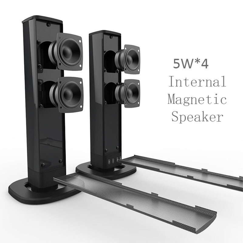 Bluetooth 5.0 Home TV Sound Bar Speaker System Wireless Subwoofer 3D Surround US - 10