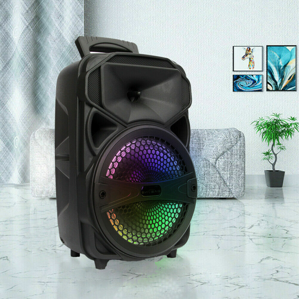5000W Portable Bluetooth Speaker Subwoofer Heavy Bass Sound System Party + Mic - 15
