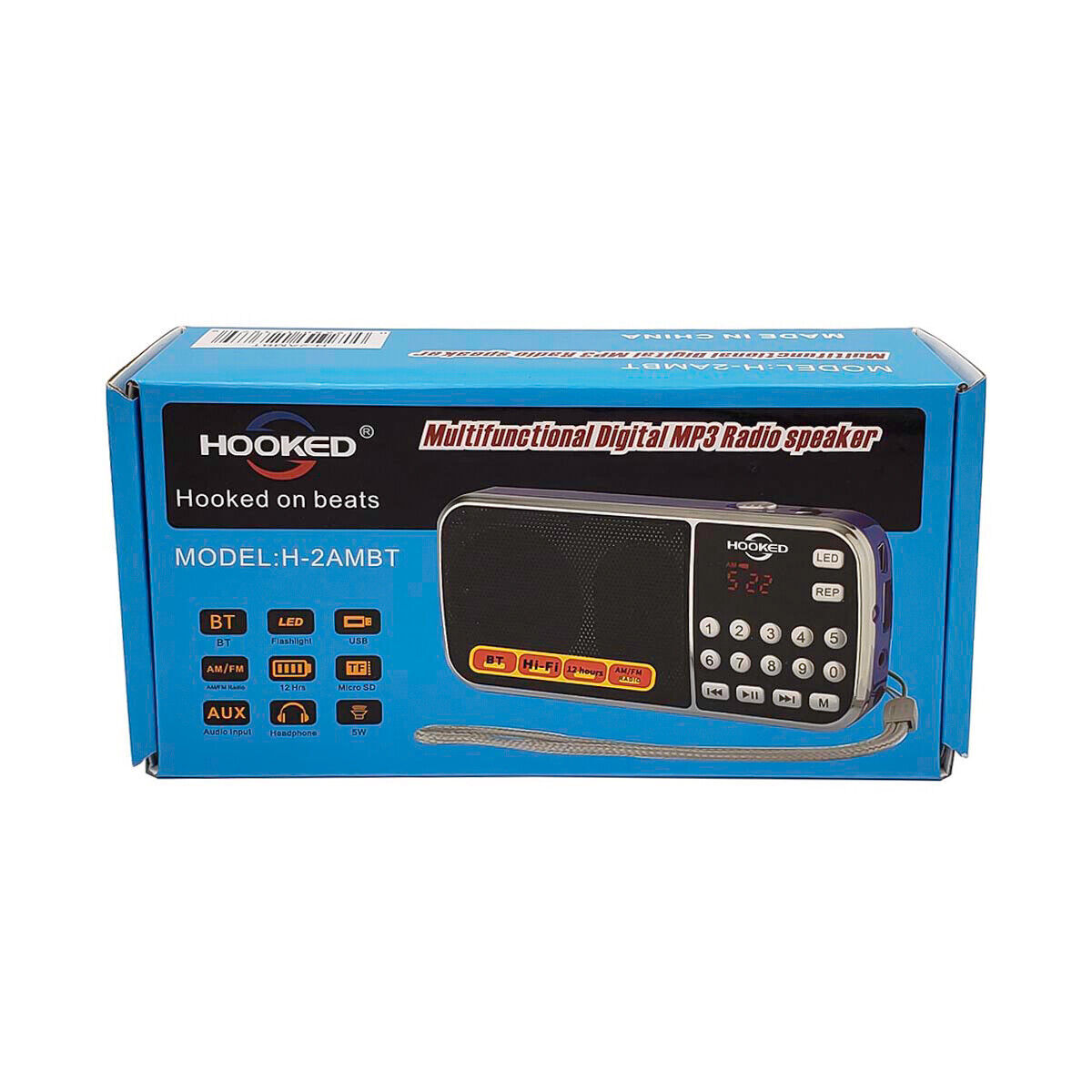 New Multifunctional Digital MP3 Pocket Speaker AM/FM Radio Bluetooth/USB/SD/AUX - 15