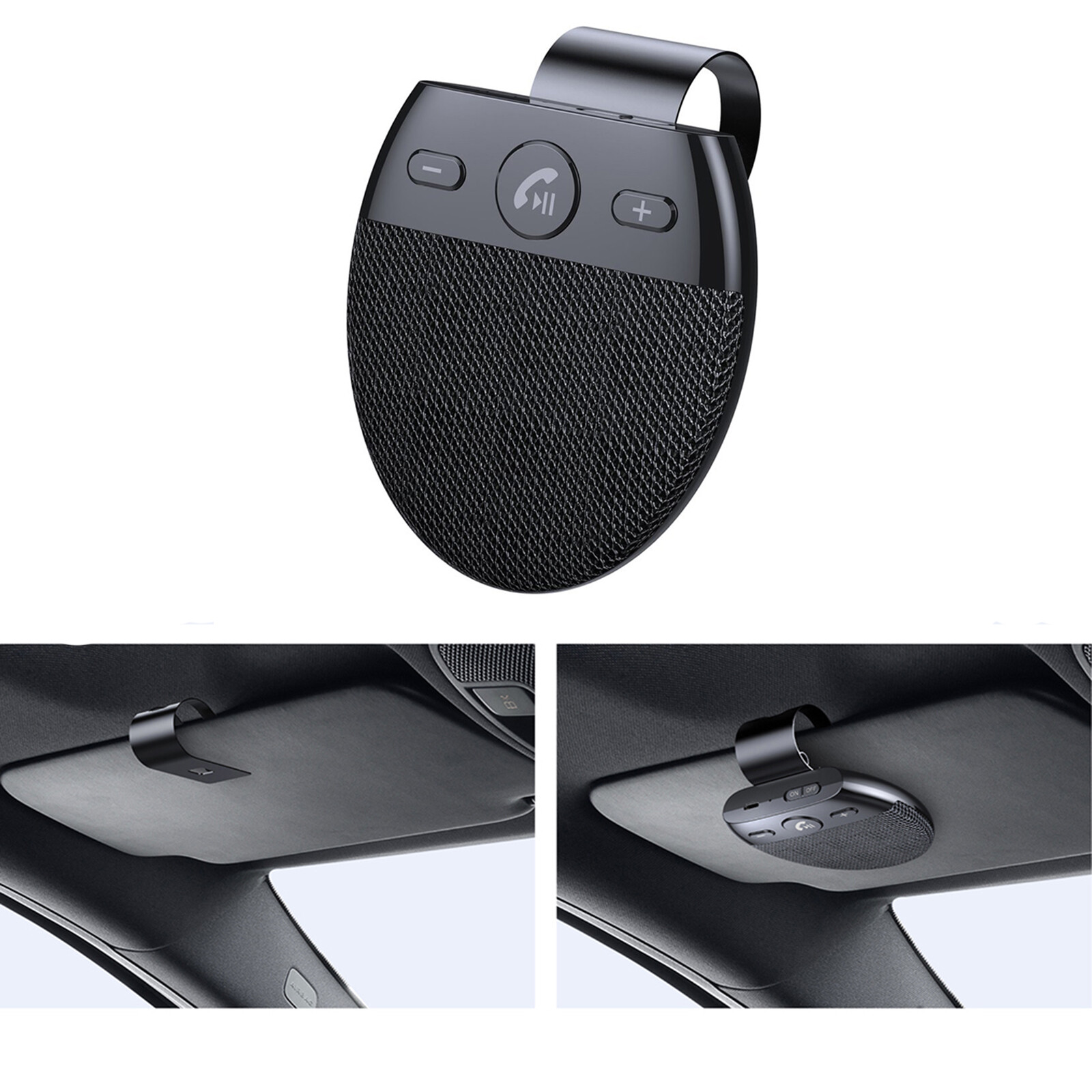 Sun Visor SP11 Car Bluetooth Speaker Car Speakerphone Hands-Free Wireless Phone