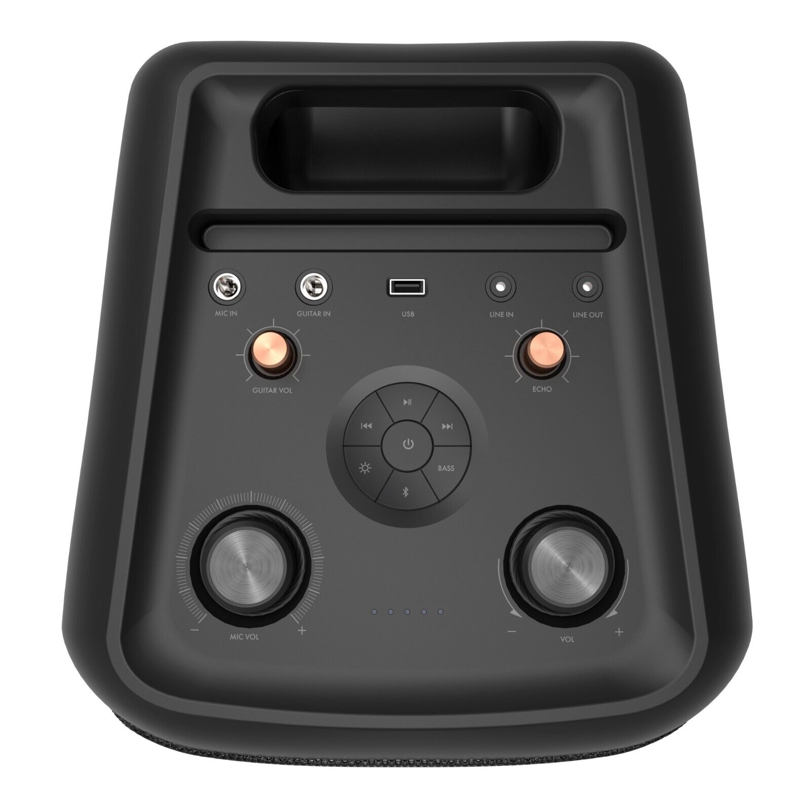 Klipsch GIG XXL Portable Rechargeable Bluetooth LED Party Speaker w/ Microphone - 3