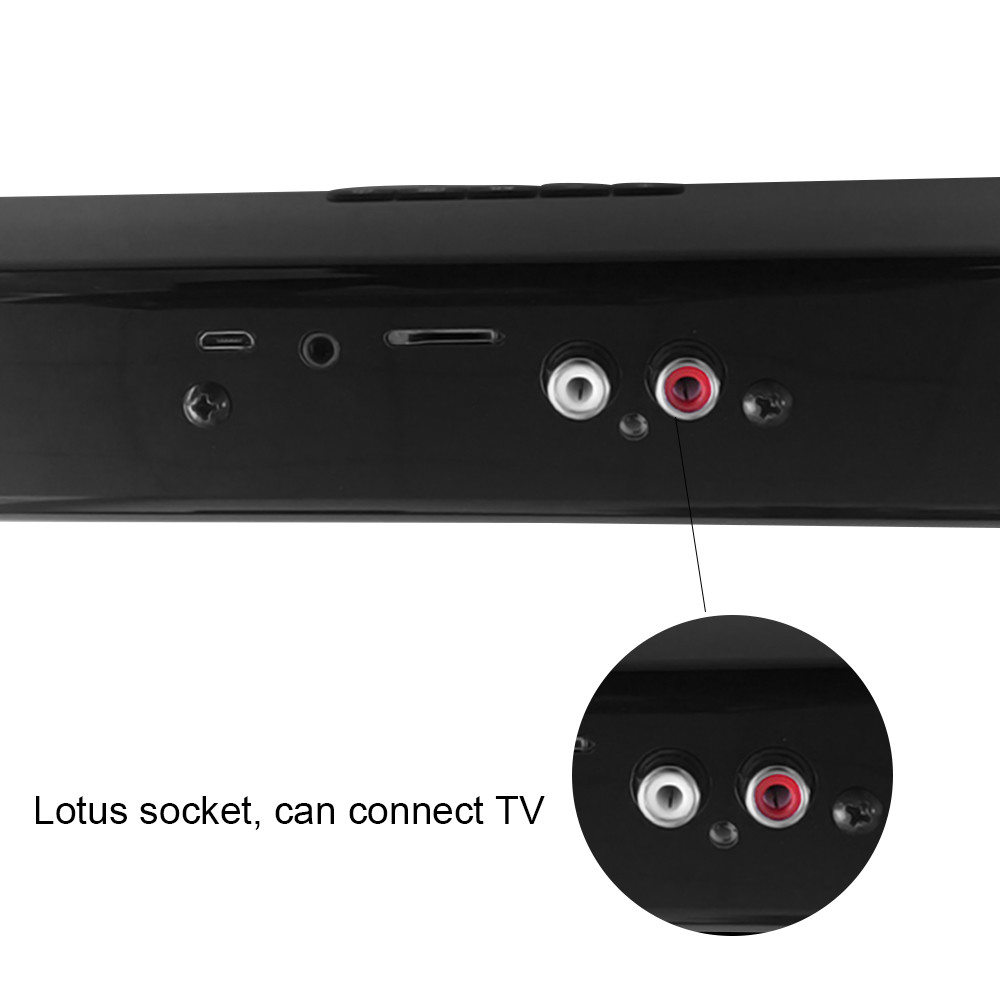 Portable Wireless bluetooth Speaker 3D Stereo Super Bass Soundbar for TV Home US - 8